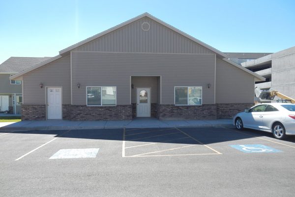 front view of clubhouse 