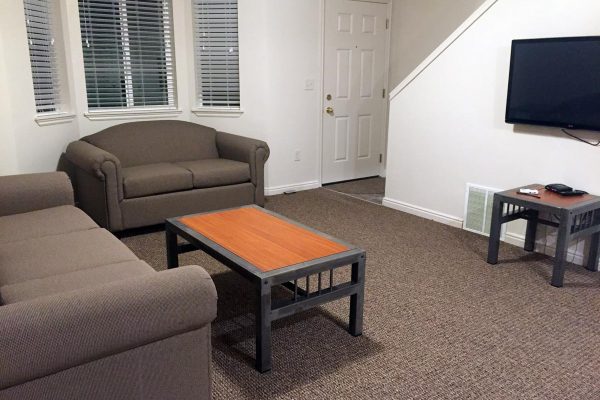 Living Room Brighton Townhouse Rexburg